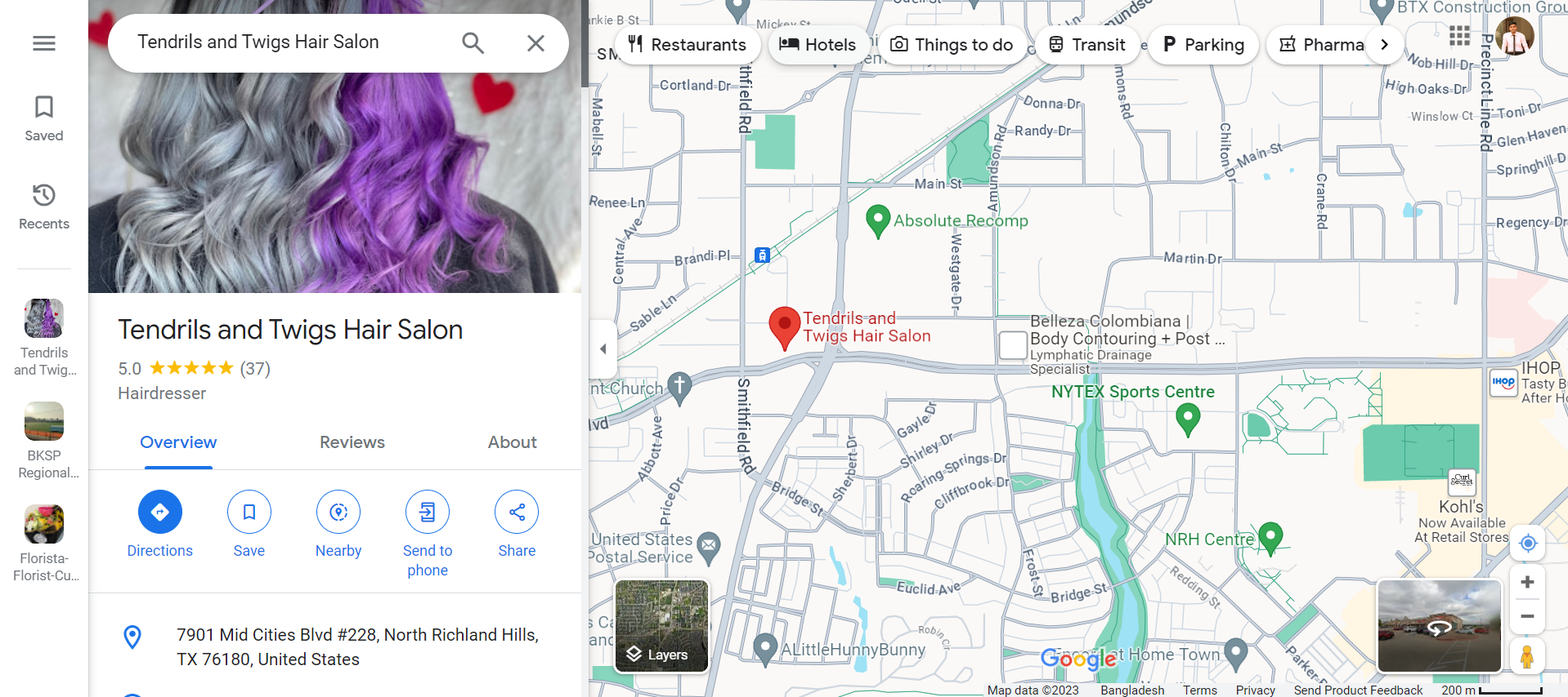 Tendrils and Twigs Hair Salon