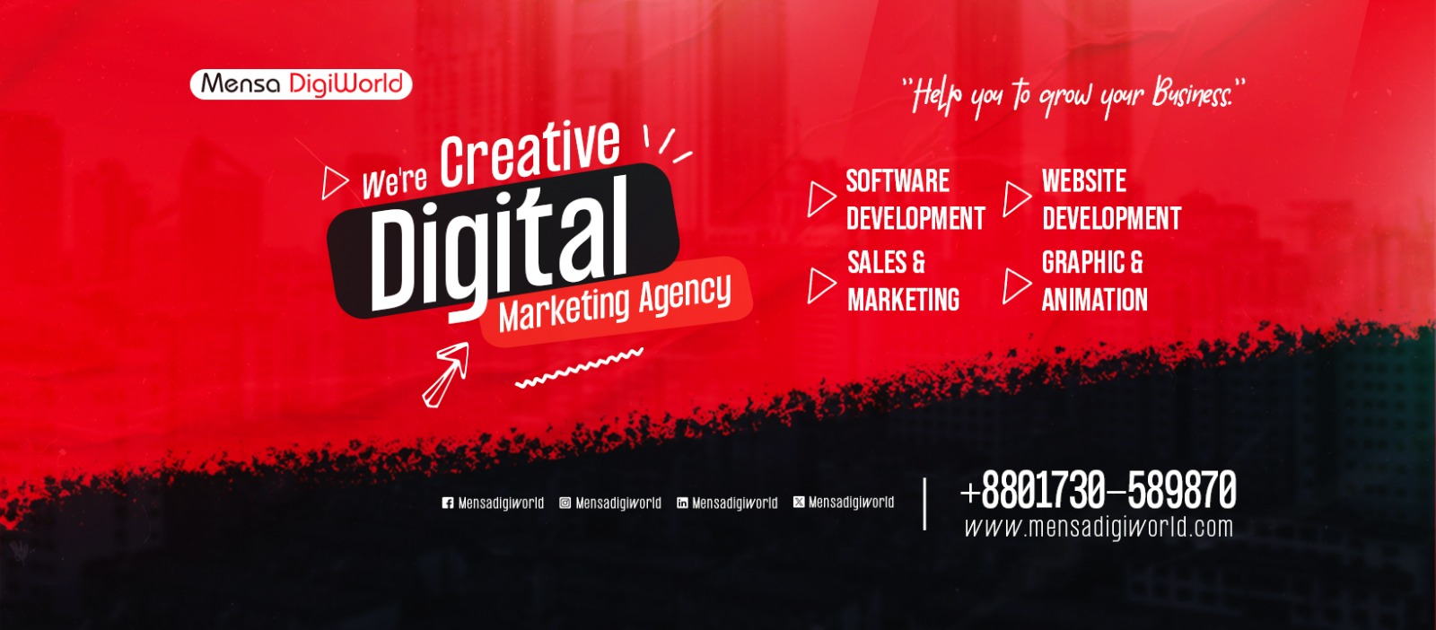 Mensa Digiworld - Web Development and Digital Marketing Agency