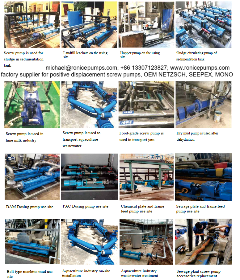 Progressive cavity screw pumps for every industry and application